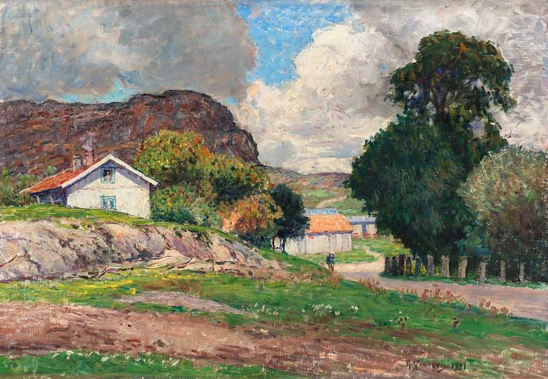 Anton Genberg, Summer landscape.