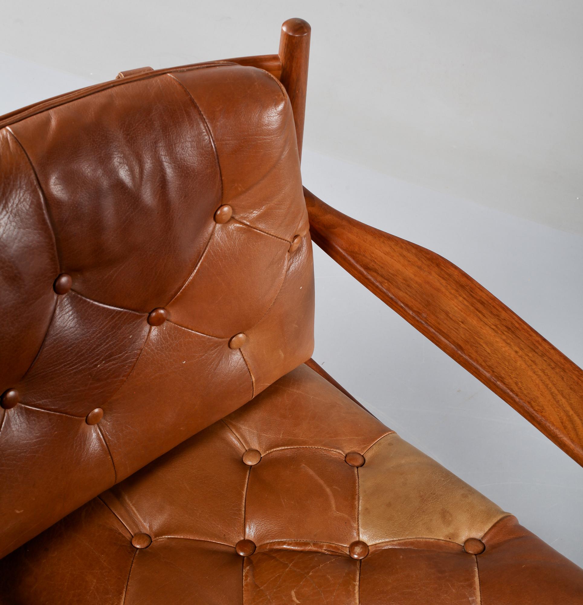 FÅTÖLJ, "Läckö", Ingemar Thillmark, 1900-talets andra hälft.