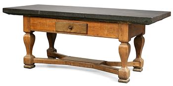 A Swedish 19th century table. Provenance: Mossagården, Veberöd.