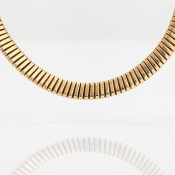 Collier, 18K guld. Utländska stämplar.