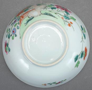 SKÅL, porslin, Kina, troligen Qianlong, 1736-1795.