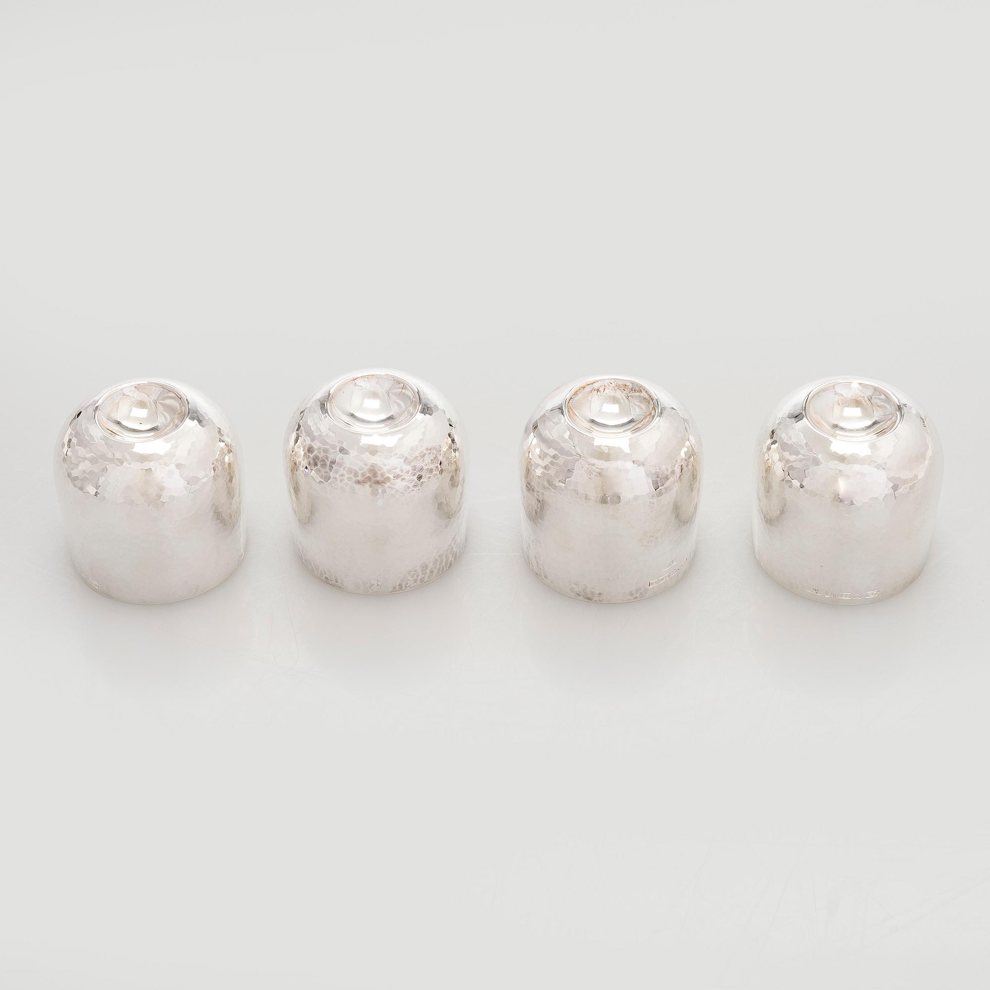 Tapio Wirkkala, Pikareita, 4 kpl, hopeaa, TW 469, Kultakeskus, Hämeenlinna 2004 ja 2005.