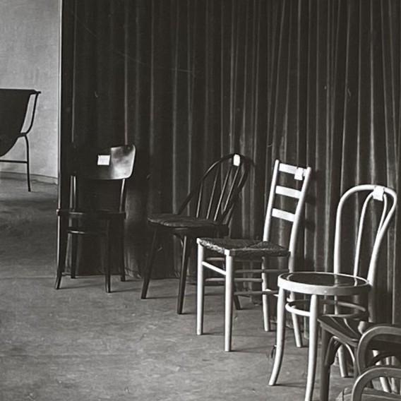 Uno Åhrén, a set of four chairs model "5262/1", Gemla, Diö, 1930s.