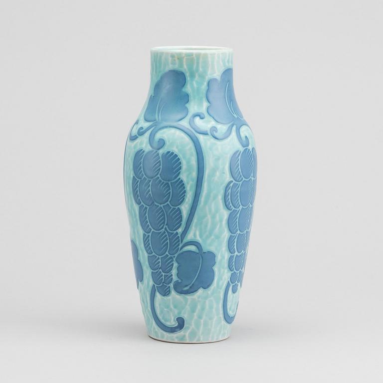 JOSEF EKBERG, vas, stengods, Gustavsberg, 1920.