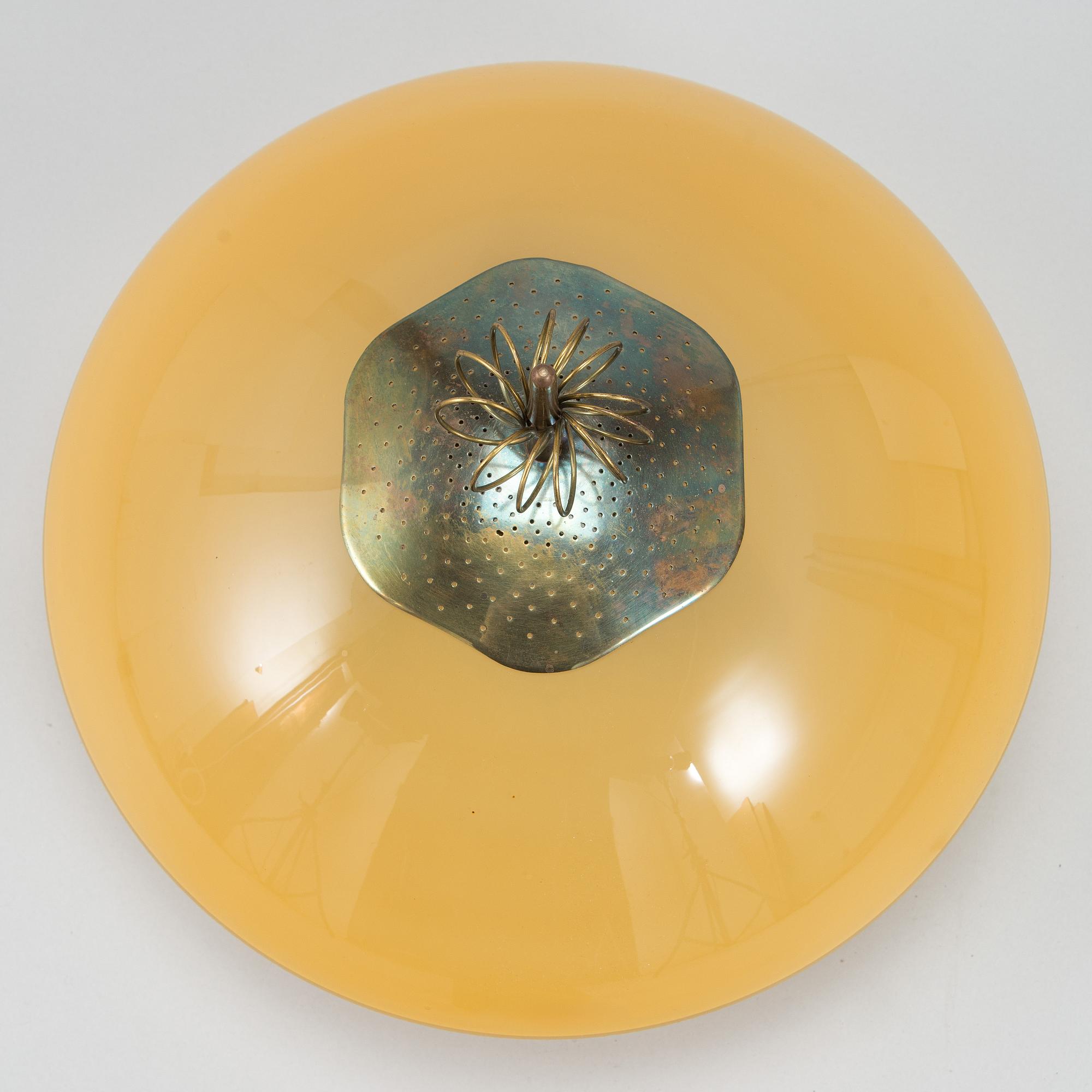 Paavo Tynell, Ceiling lamp for Taito. Made to order 1950.