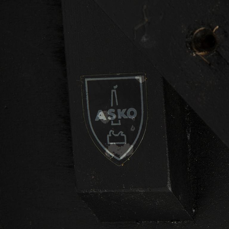 Ilmari Tapiovaara, karmstolar, 4 st, "Aslak", Asko 1960-tal.