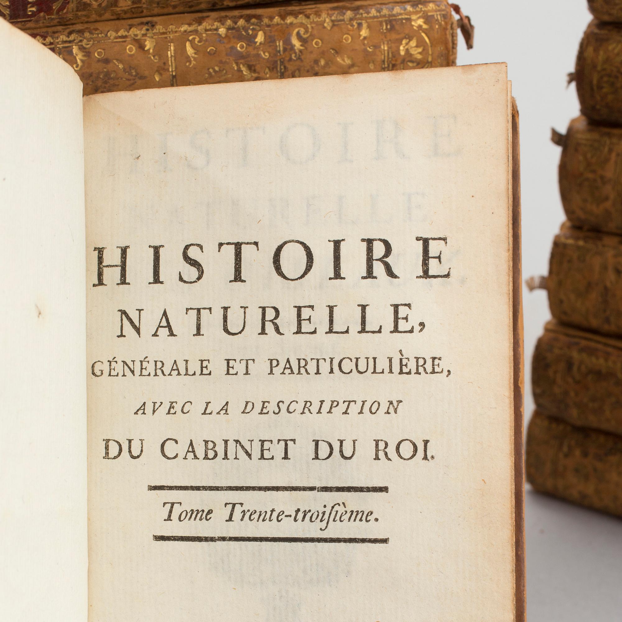 A set of 19 1700s books.