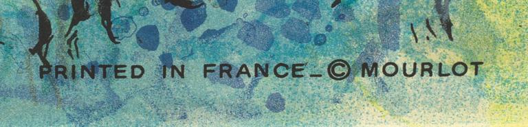 MARC CHAGALL, efter, affisch, Mourlot, Paris,