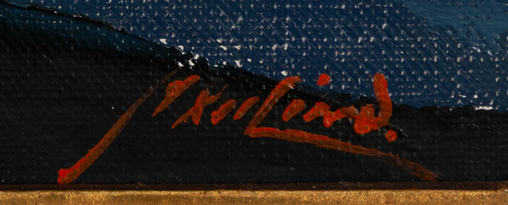 Axel Lind, Twilight landscape.