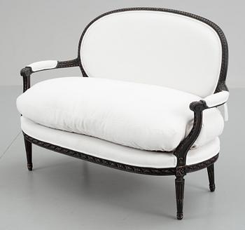 SOFFA, Louis XVI-stil, 1800-tal.