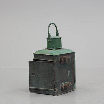 An early 20th century lantern.