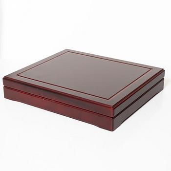 Commemorative coins/jubilee coins, 24 pcs, sterling silver, Kingdom of Sweden, Swedish Mint, Eskilstuna.