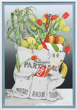 Robert Benson · ROBERT BENSON, färglitografi. Sign och numr 114/175.