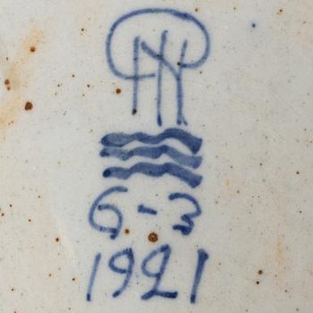 Patrick Nordström, Vase, Royal Copenhagen, Denmark, 1921.