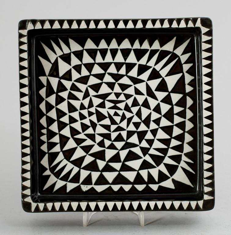 ASKFAT, stengods, "Domino", Stig Lindberg, Gustavsberg.