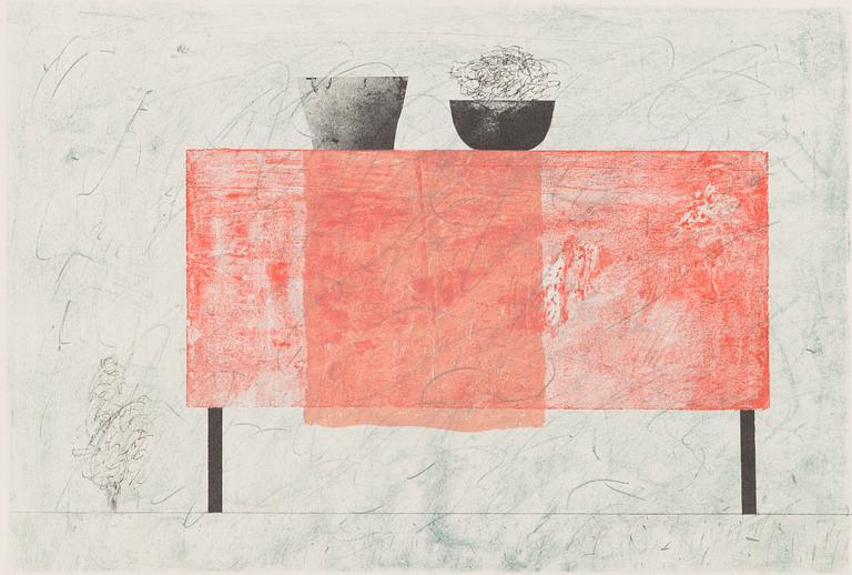 Reino Hietanen, lithograph, signed and dated 2005, numbered XIV/XV.