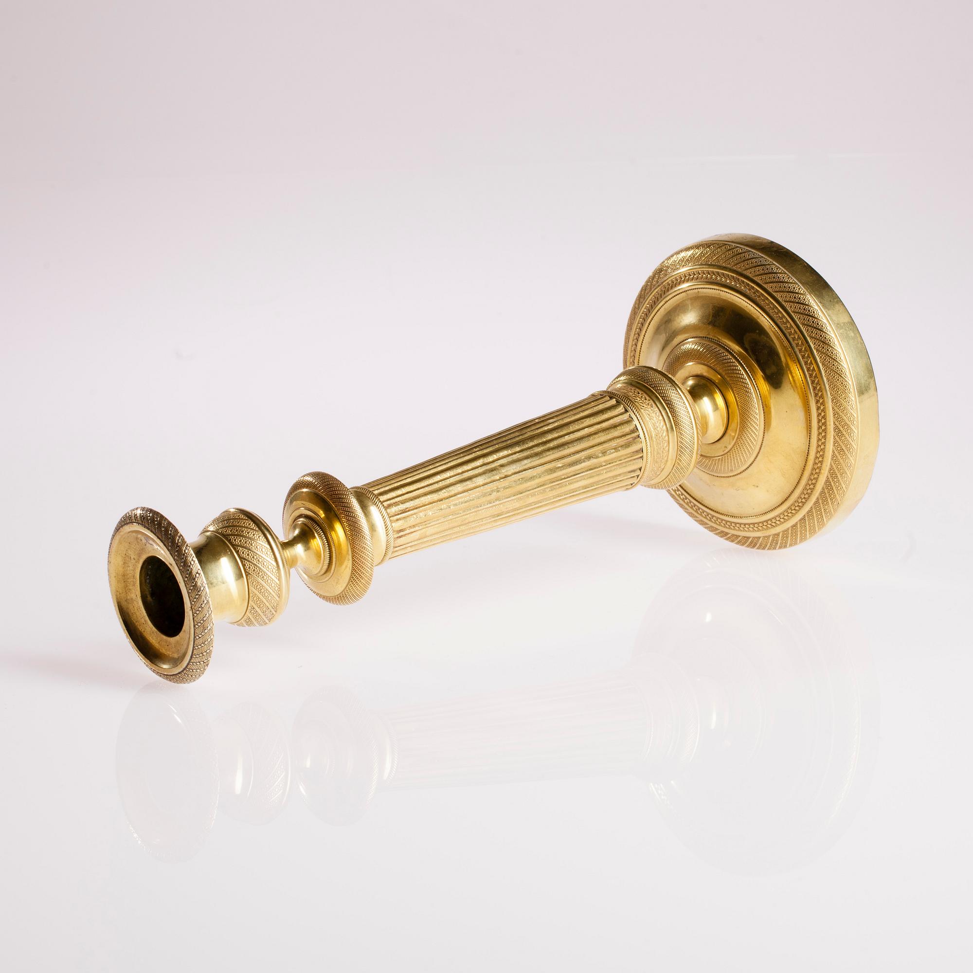 LJUSSTAKE, empire, 1800-talets början.