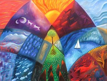 Stefan W Igelström, Solnedgång.