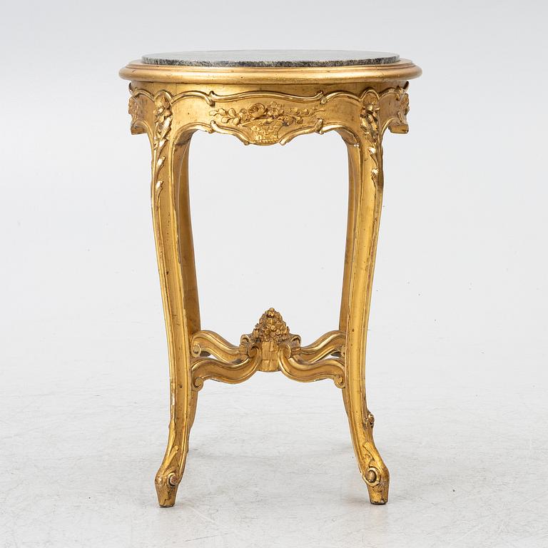 Side table, Rococo style around 1900.