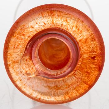 OIVA TOIKKA, a candlestick signed Oiva Toikka Nuutajärvi Notsjö.