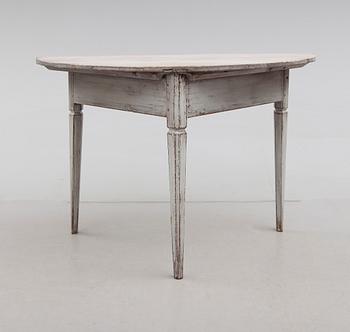 VÄGGBORD, allmoge, 1700-talets andra hälft.