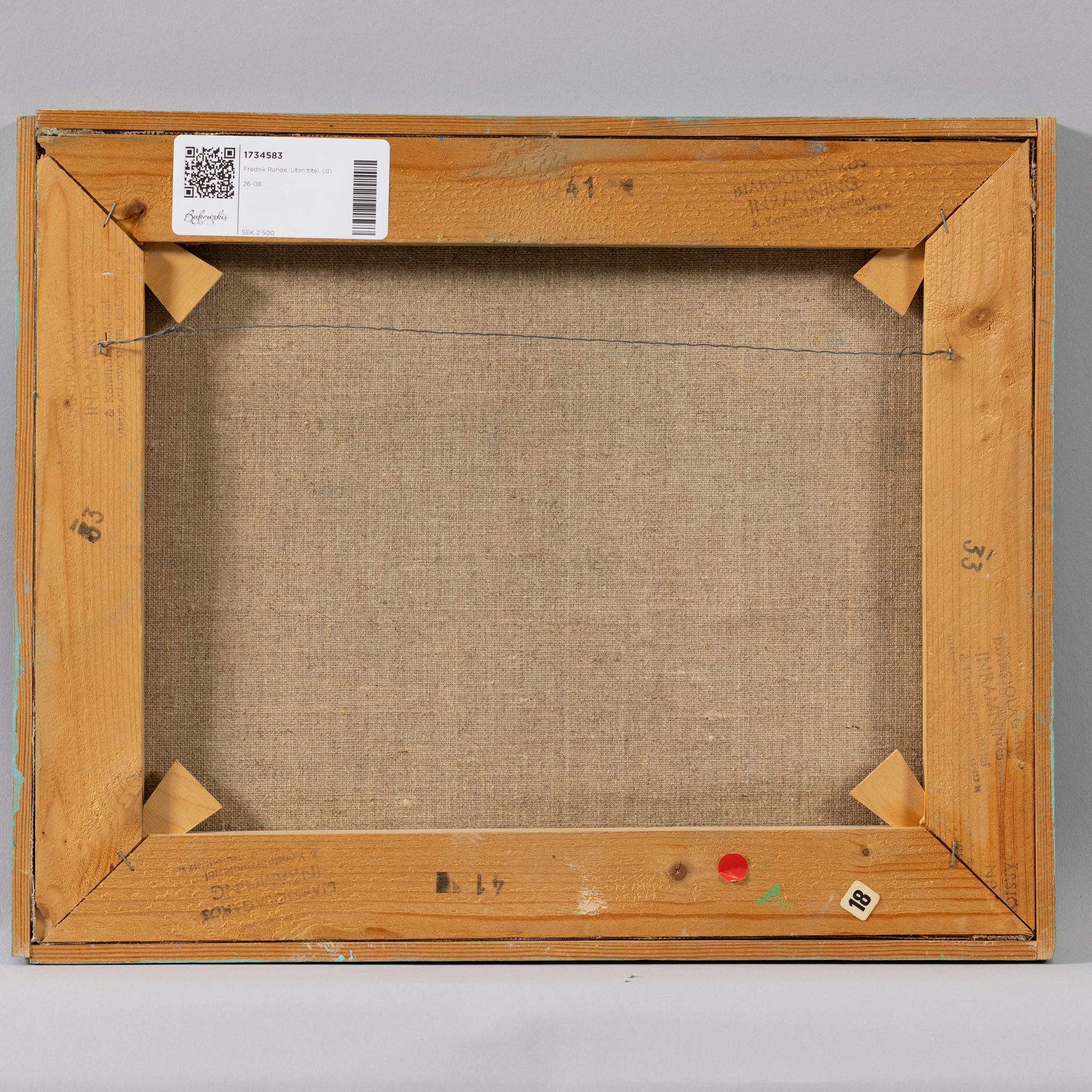 Fredrik Rohde, Untitled.