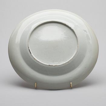 TALLRIK, porslin, Kina, 1700-talets slut.