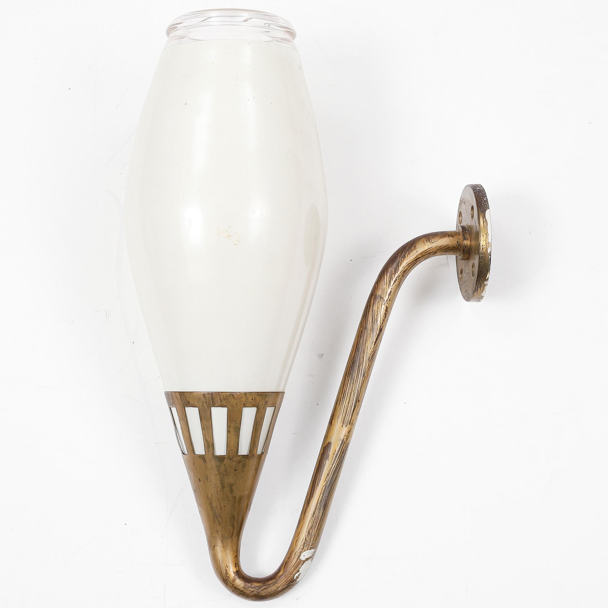 VÄGGLAMPA, Swedish Modern, 1940-tal.