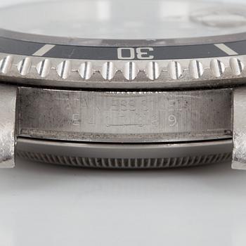 ROLEX, Oyster Perpetual, Submariner (1000ft=330m, SWISS-T< 25), wristwatch, 40 mm,