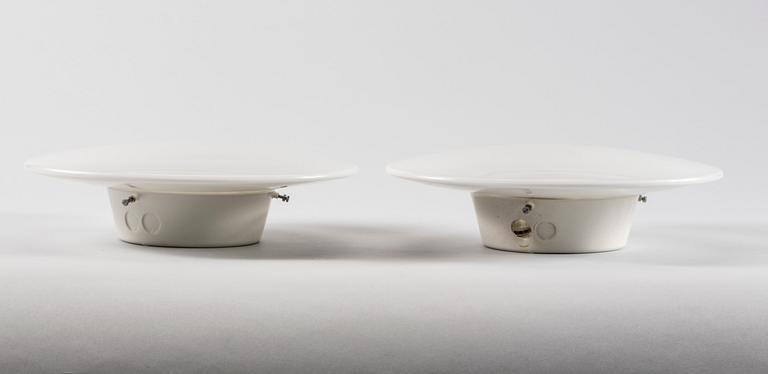 TAKLAMPOR, ett par, "Eclipta Lamp Small", Arne Jacobsen.