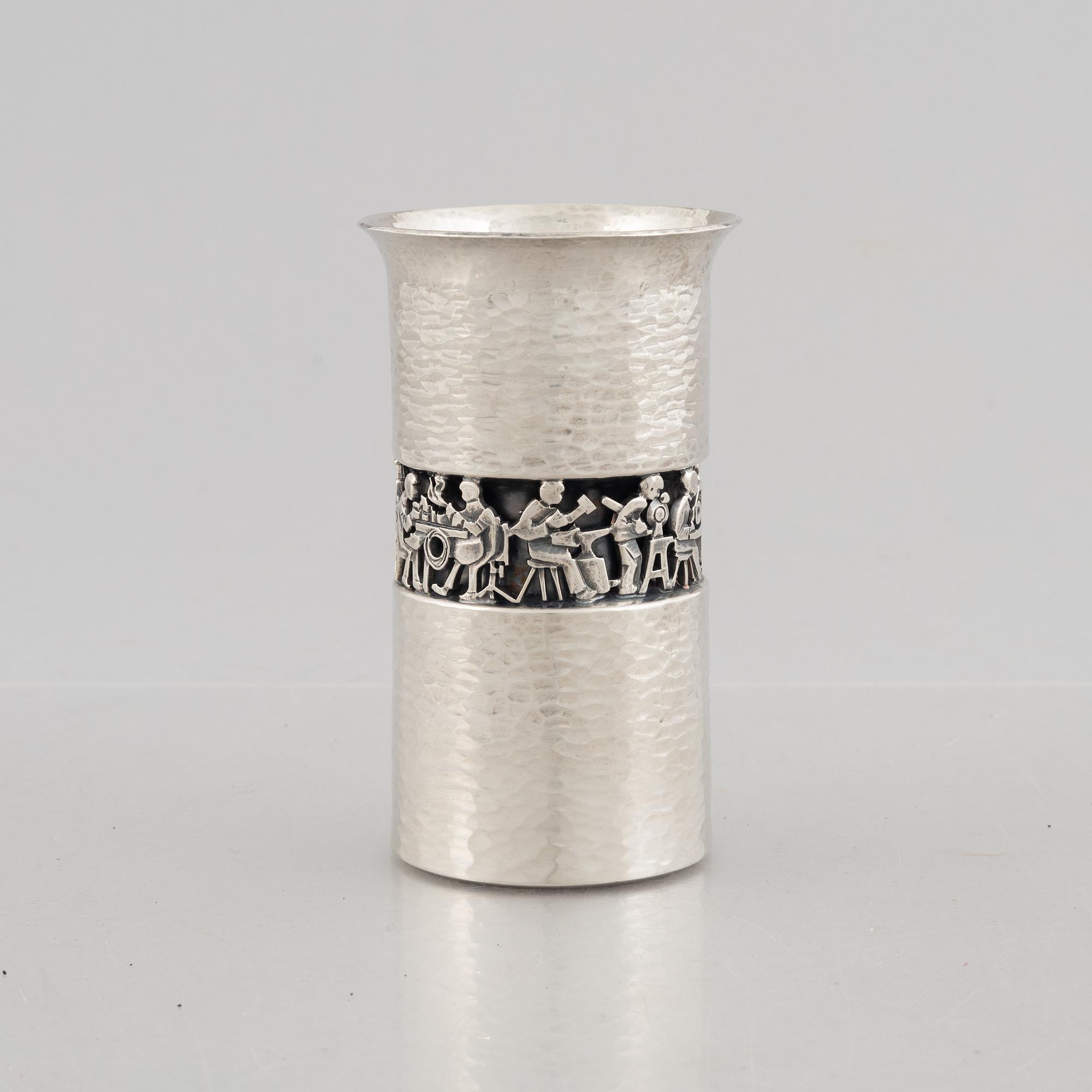 Eric Löfman, vas, silver, KG Markströms, Uppsala 1978.