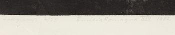 Lennart Olson Photoengraving "Emilia Romagna XIV,1982" signed, numbered and dated 1982.