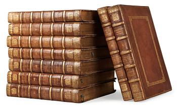 570. WILLIAM SHAKESPEARE (1564-1616), vol I-IX, "The Dramatic Works of Shakespeare, London 1802.
