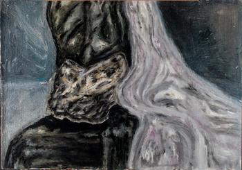 LIIS KOGER, olja på skiva, signerad a tergo.