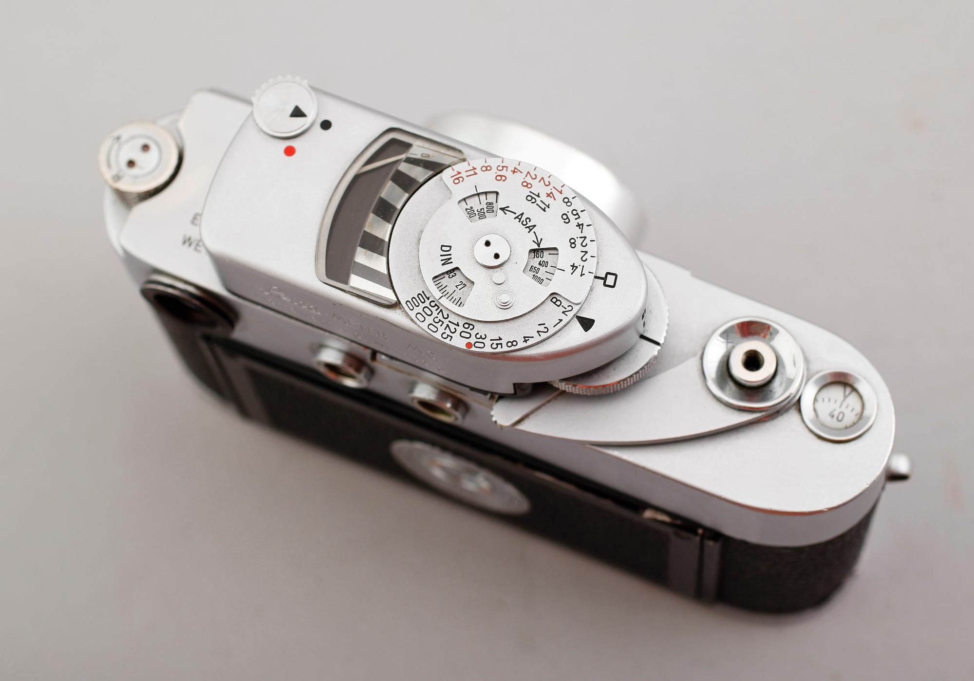 KAMERA, Leica M3 med Leica -Meter, nr. 984878, Wetzlar, Tyskland, 1959.