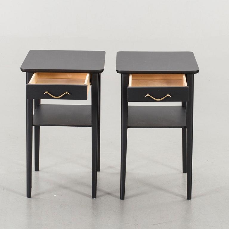 NATTDUKSBORD, ett par, 1950-tal.