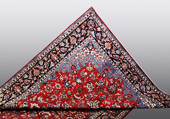 A carpet, Mashad, ca 345 x 242 cm.