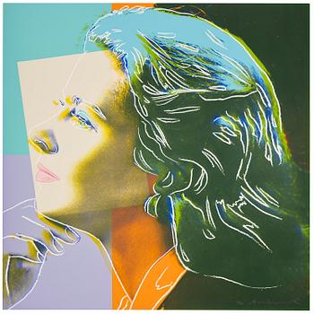 Andy Warhol, "Three portraits of Ingrid Bergman by Andy Warhol".