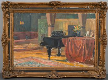 Väinö Blomstedt, INTERIOR FROM HVITTORP.