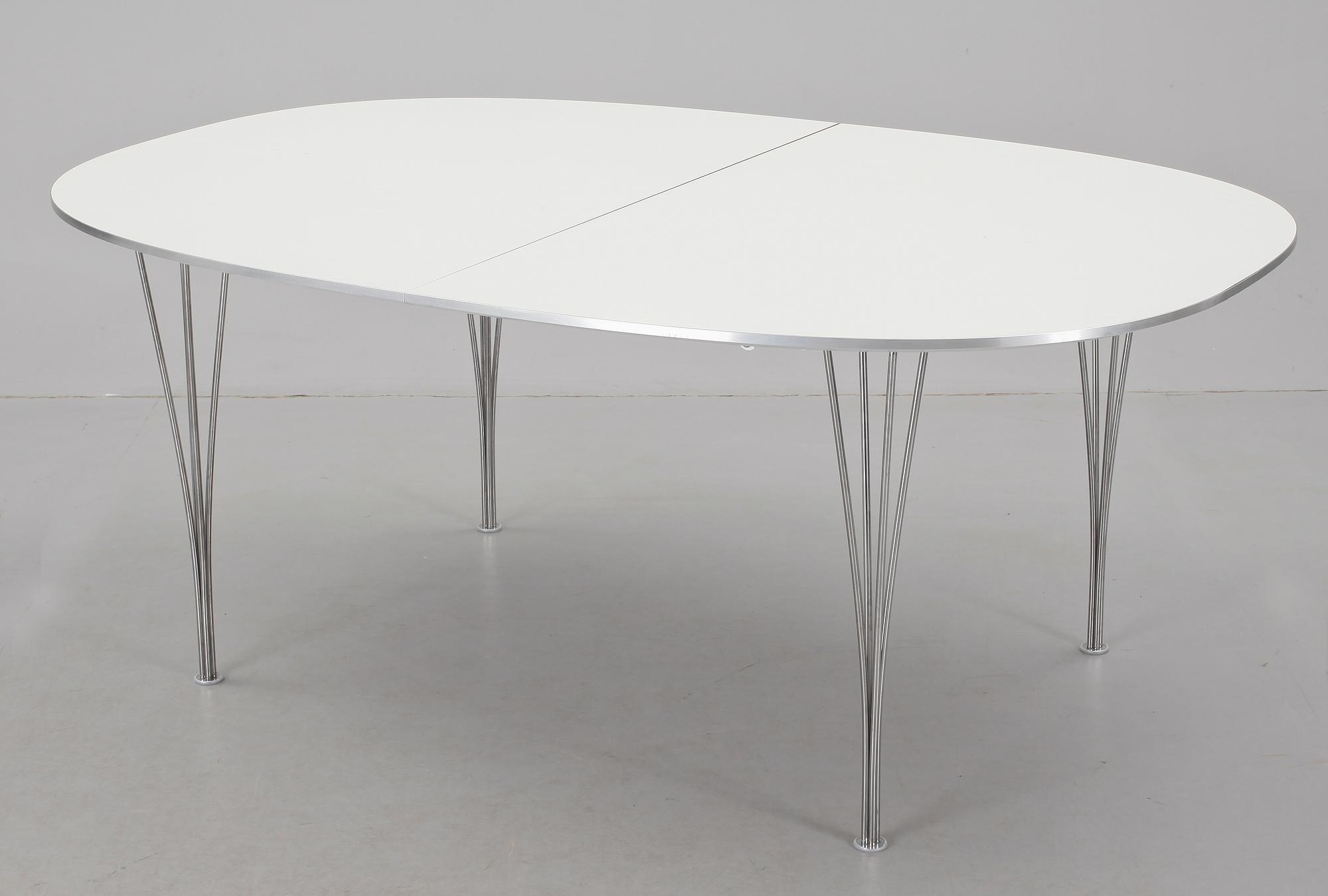 MATBORD/KONFERENSBORD, "Superellips", Piet Hein o Bruno Mathsson, Fritz Hansen, 2008.