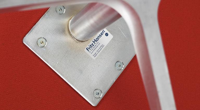 FÅTÖLJER, ett par, "Svanen", Arne Jacobsen, Fritz Hansen.