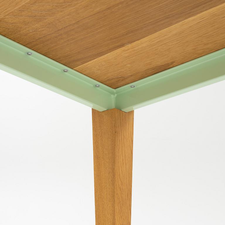 An oak 'Arx Table' from Bullenberg, Berlin.