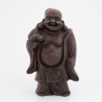 Figurin, Buddhai, Kina. Lergods, 1900-tal.