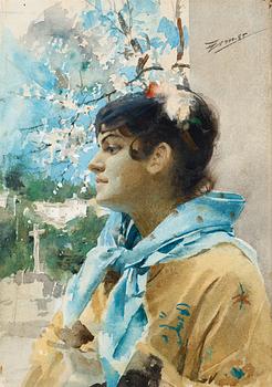 Anders Zorn, "Spanjorska i profil (I)".