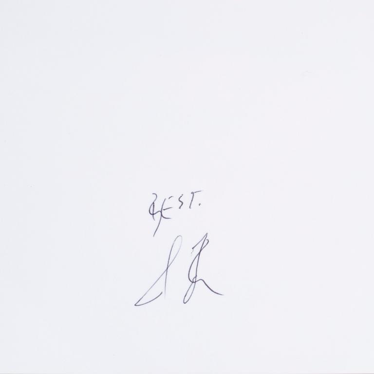 MARTIN SCHOELLER, C-print, monogram signering a tergo.