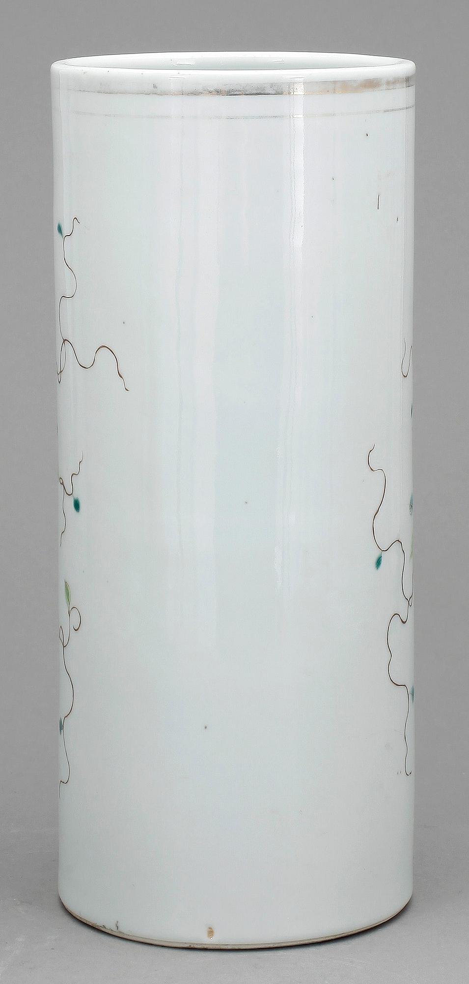 PERUKVAS, porslin, Kina, 1900-tal.