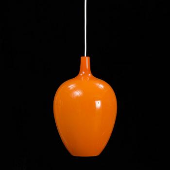 a Holmegaard ceiling lamp from the second half of the 20th century.