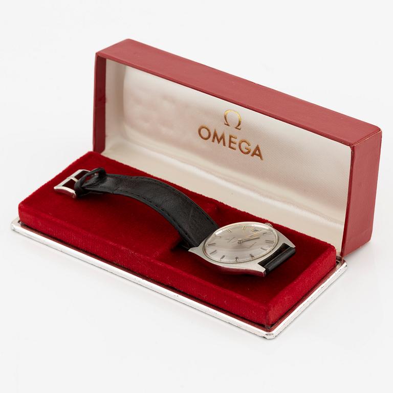 Omega, Genève, wristwatch, 34 mm.