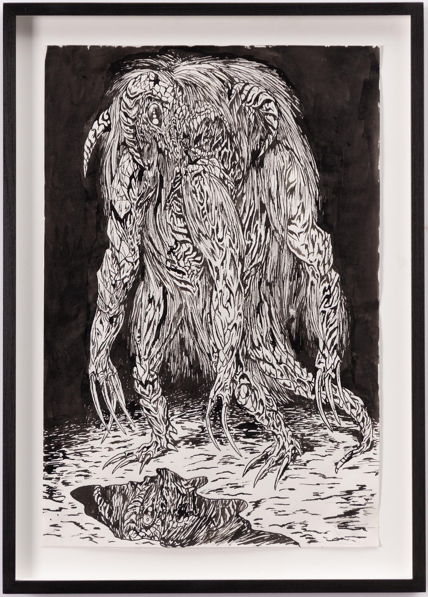 Mat Brinkman, "At a Puddle".