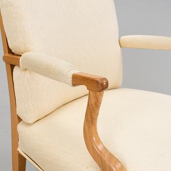 A pair of Josef Frank 969 armchairs, Svenskt Tenn.